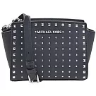 MICHAEL KORS 防刮鉚釘蝙蝠包─深藍(現貨+預購)深藍