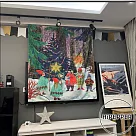 北歐風簡約情境掛布─聖誕少年頌歌