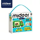 《MiDeer》── 六合一拼圖─汽車 ☆