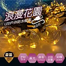 【JP嚴選─捷仕特】新款USB浪漫花園LED戶外防水燈串