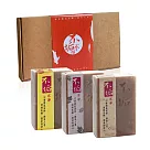 不垢─手工皂三入禮盒(沉香/艾草/永久花)