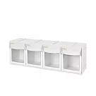 樹德 livinbox ─ 快取分類盒 FO─604 簡約白