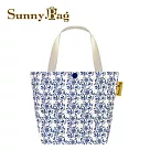 Sunny Bag─托特包─青花番蓮紋