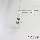 【Sayaka紗彌佳】純銀小清新風格鏤空蕾絲鈴鐺垂墜項鍊 ─單一款式