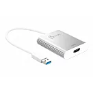 j5create USB3.0 to 4K HDMI外接顯示卡─JUA354