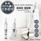 【日本DayPlus】火箭分離式無線吸塵器(HF─H465)超輕/長效/快充