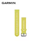 【GARMIN】QUICK RELEASE 矽膠錶帶螢光黃