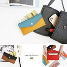 【韓國創意品牌 invite.L】CASH WALLET 長夾 錢包 手機 名片夾 小物收納 鈕釦式設計 俐落簡單 韓國正品空運Black