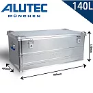 德國ALUTEC─工業風 鋁箱 戶外工具收納 露營收納 居家收納─140L