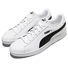 Puma 休閒鞋 Smash V2 L 男女鞋 36521501 28cm WHITE/BLACK