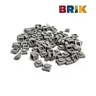 【美國BRIK】積木組─淺灰色