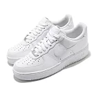 Nike 休閒鞋 Air Force 1 07 運動 男鞋 經典款 AF1 皮革 質感 簡約 穿搭 全白 CW2288111 25cm WHITE/WHITE