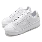 adidas 休閒鞋 Forum Bold 運動 女鞋 愛迪達 基本款 簡約 舒適 穿搭 球鞋 全白 FY9042 25.5cm WHITE