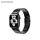 PATCHWORKS Apple Watch 不鏽鋼錶帶 42/44mm專用─ 黑色