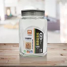 方型玻璃儲物罐─1200ml─3入組