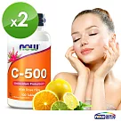 NOW健而婷 維他命C500+玫瑰果 (100顆)二瓶組