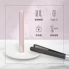 【FUGU Beauty】USB插電式直髮夾─粉色 (離子夾/直捲兩用/電棒/電棒捲/平板夾)