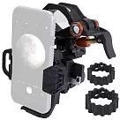 美國CELESTRON通用型手機接望遠鏡用轉接夾具81055(3軸NexYZ;適35─50mm目鏡;附2轉接環)亦適單筒雙筒顯微鏡