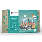 澳洲Connetix彩虹磁力積木─滾球軌道組(92pc)