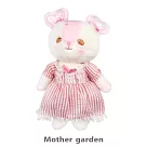 日本Usamomo萌兔桃桃─絨毛可更衣─粉紅鼠 43cm