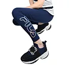 FILA 彈性女款運動長褲─三入一組 (M─藍+藍+藍)