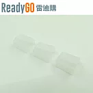 【ReadyGO雷迪購】超實用線材配件RJ45網路線公頭接口必備高品質矽膠防塵蓋(透明6入裝)