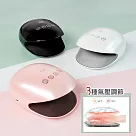 【FUGU BEAUTY】無線溫熱手部按摩器─三色 (溫熱按摩器推薦/手部保養/穴道按摩/氣壓按摩/手腕按摩/熱敷氣囊) 黑色
