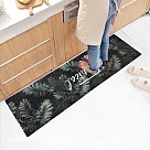【巴芙洛】皮革紓壓防滑防油防水廚房長地墊45x120cm踏墊/地墊 叢林