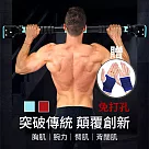 CS22 門上單槓免打孔鍛煉健身器材(72─95cm) 洋氣藍
