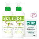 SAUGELLA賽吉兒 菁萃潔浴凝露涼感200mlX2(超值組)