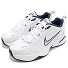 Nike 休閒鞋 Air Monarch IV 運動 男鞋 基本款 舒適 簡約 皮革 穿搭 白 銀?415445─102 28.5cm WHITE/SILVER