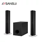 【SANSUI 山水】2.1聲道 分離式重低音藍芽聲霸 Soundbar (SSB─255)