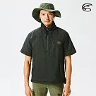 ADISI 男半門襟SMAWARM海洋溫控撥水外套(可拆袖) AJ2121046 (S─2XL) / 蚵殼棉 海洋紗 環保 防潑水 戶外機能 M 黑色