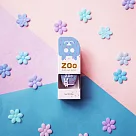【ZOO ㄖㄨˋ】拋棄式兒童指甲油|糖糖馬卡龍系列 | #09 開心糖糖兔(糖果亮片天空藍)
