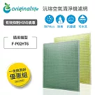 【一次換到好】適用Panasonic：F─P02HT6 2入組 (取代HEPA&活性碳)【Original Life 沅瑢】長效可水洗 空氣清淨機濾網
