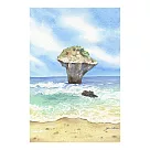 【玲廊滿藝】黃子芸Kiwi─小琉球的夏天18x26cm