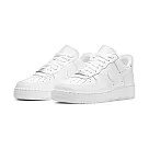 NIKE 女 AIR FORCE 1 07 休閒鞋 增高鞋 DD8959100 US7.5 全白