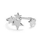 Pura Vida 美國手工 STARLIGHT RING 星光銀色戒指 8銀色