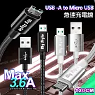 MyStyle 耐彎折編織線 Micro USB急速快充線120cm 黑色