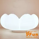 【iSFun】多肉花雲朵*USB觸碰矽膠置物造型夜燈 白光
