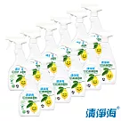 (箱購)清淨海 檸檬系列環保廚房清潔劑 500g 12入