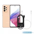 Samsung 三星製造 雙Type─C 快充數據線─密封裝 ( for Galaxy A ) 黑色