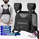 【iSPurple】運動必備*馬甲背心網面跑步機能胸包