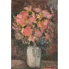 【玲廊滿藝】陳雅惠─花25.5x17.5cm