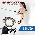 【AD─ROCKET】可拆卸肌力訓練拉力繩 11套組 彈力繩