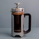 《La Cafetiere》法式濾壓壺 | 泡茶器 冷泡壺 沖茶器 法壓壺 咖啡壺 奶泡杯 ─ 銀350ml
