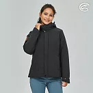 ADISI 女SMAWARM海洋溫控超撥水防風外套AJ2221026 (S─2XL)|保暖 防潑水 蚵殼棉 海洋紗 環保 戶外機能 M 午夜灰黑/霧灰