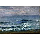 【玲廊滿藝】陳雅惠─聽海17.5x25.5cm