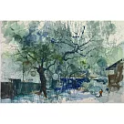 【玲廊滿藝】張宏彬─大樹下38x26cm