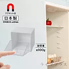 日本製inomata冰箱門邊磁吸式有蓋收納盒─3入組